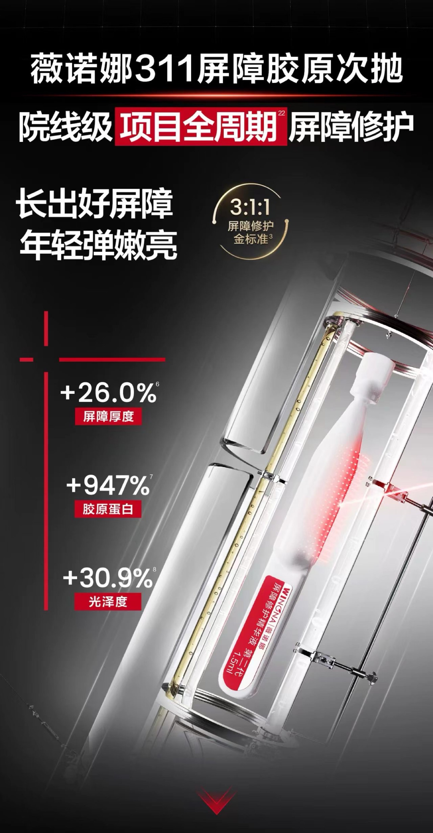 311屏障胶原原次抛 院线级修护